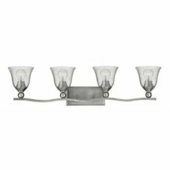 Promo 🔥 Hinkley Lighting Hinkley Bolla 4-Light Vanity Light In Brushed Nickel With Clear 🎁