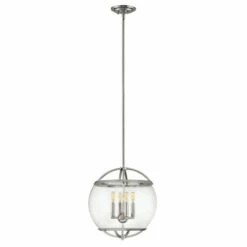 Cheapest 🌟 Hinkley Lighting Hinkley Calvin 4-Light Pendant In Polished Nickel ⌛