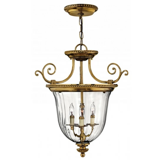 Cheapest ๐ Hinkley Lighting Hinkley Cambridge 3-Light Pendant In Burnished Brass ๐ 1 Cheapest ๐ Hinkley Lighting Hinkley Cambridge 3-Light Pendant In Burnished Brass ๐