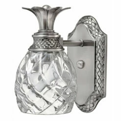 Wholesale ❤️ Hinkley Lighting Hinkley Plantation 1-Light Sconce In Polished Antique Nickel 🎁