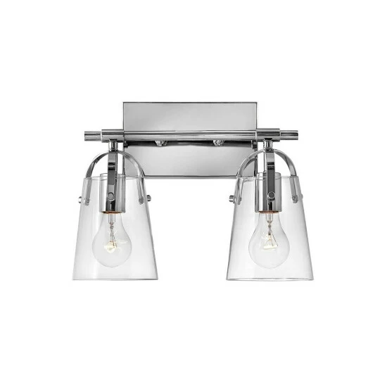 Budget ๐ Hinkley Lighting Hinkley Foster 2-Light Vanity In Chrome โญ 1 Budget ๐ Hinkley Lighting Hinkley Foster 2-Light Vanity In Chrome โญ