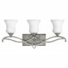Brand new 🔔 Hinkley Lighting Hinkley Brooke 3-Light Vanity Light In Antique Nickel 🎉