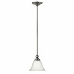 Best deal 🌟 Hinkley Lighting Hinkley Bolla 1-Light Mini Pendant In Brushed Nickel ❤️