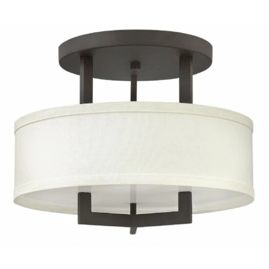 Cheap 🔥 Hinkley Lighting Hinkley Hampton LED Semi-Flush Mount In Buckeye Bronze ✔️ 1 Cheap 🔥 Hinkley Lighting Hinkley Hampton LED Semi-Flush Mount In Buckeye Bronze ✔️