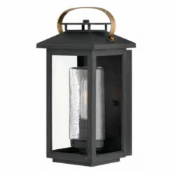 Best Sale ⌛ Hinkley Lighting Hinkley Atwater 1-Light Outdoor Wall Mount In Black 🔥