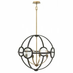 Best deal ❤️ Hinkley Lighting Hinkley Fulham 4-Light Chandelier In Buckeye Bronze 👍
