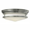 Cheapest 🔔 Hinkley Lighting Hinkley Hadley 3-Light Flush Mount In Antique Nickel 🛒