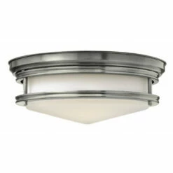 Cheapest 🔔 Hinkley Lighting Hinkley Hadley 3-Light Flush Mount In Antique Nickel 🛒