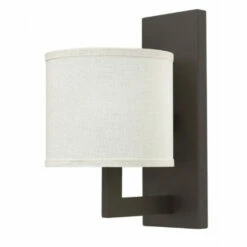 Hot Sale 💯 Hinkley Lighting Hinkley Hampton 1-Light Sconce In Buckeye Bronze 🔥