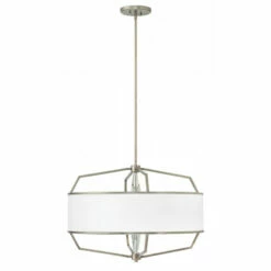 Outlet 🥰 Hinkley Lighting Hinkley Larchmere 4-Light Chandelier In English Nickel 🔥
