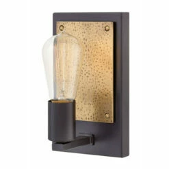 Best reviews of 🤩 Hinkley Lighting Hinkley Everett 1-Light Sconce In Bronze ✔️