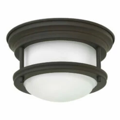 Outlet 🎉 Hinkley Lighting Hinkley Hadley LED Flush Mount In Oil Rubbed Bronze 😉