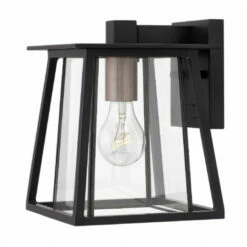 Coupon ⭐ Hinkley Lighting Hinkley Walker 1-Light Outdoor Wall Mount In Black ❤️
