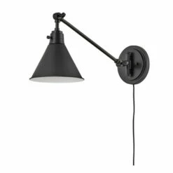 Outlet 🥰 Hinkley Lighting Hinkley Arti 1-Light Sconce In Black ✨