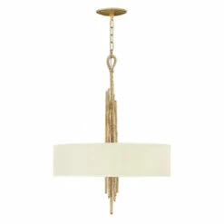 Hot Sale ⌛ Hinkley Lighting Fredrick Ramond Spyre 6-Light Chandelier In Champagne Gold 💯