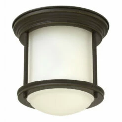Cheapest ⌛ Hinkley Lighting Hinkley Hadley 1-Light Flush Mount In Oil Rubbed Bronze 😉