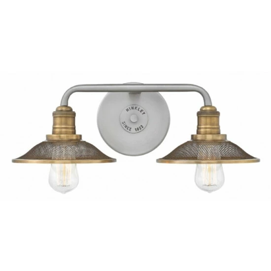 Discount โ Hinkley Lighting Hinkley Rigby 2-Light Vanity Light In Antique Nickel ๐ 1 Discount โ Hinkley Lighting Hinkley Rigby 2-Light Vanity Light In Antique Nickel ๐