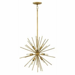 Best reviews of 😉 Hinkley Lighting Fredrick Ramond Tryst 8-Light Chandelier In Burnished Gold ✔️