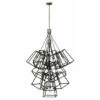 Cheap 🌟 Hinkley Lighting Hinkley Fulton 13-Light Chandelier In Aged Zinc 🤩