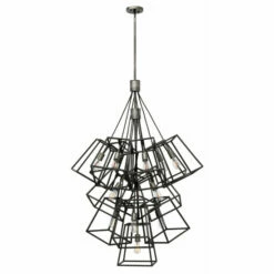 Cheap 🌟 Hinkley Lighting Hinkley Fulton 13-Light Chandelier In Aged Zinc 🤩
