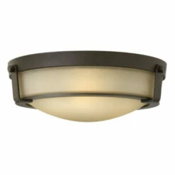 Discount ✔️ Hinkley Lighting Hinkley Hathaway 3-Light Flush Mount In Olde Bronze 😉