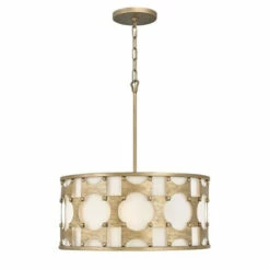 New ❤️ Hinkley Lighting Hinkley Carter 5-Light Chandelier In Burnished Gold 🌟