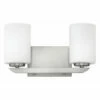 Budget 🎁 Hinkley Lighting Hinkley Kyra 2-Light Vanity Light In Brushed Nickel 🎁