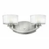 Best Sale 🔔 Hinkley Lighting Hinkley Meridian 2-Light Vanity Light In Brushed Nickel 🧨