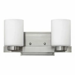 Brand new 🔔 Hinkley Lighting Hinkley Miley 2-Light Vanity Light In Brushed Nickel ⭐