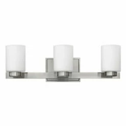 Discount ❤️ Hinkley Lighting Hinkley Miley 3-Light Vanity Light In Brushed Nickel 🤩