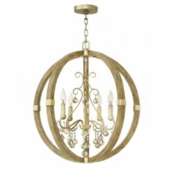 Best Pirce 👏 Hinkley Lighting Fredrick Ramond FR37233SLF Four Light Foyer Pendant Abingdon - One Size 🔔