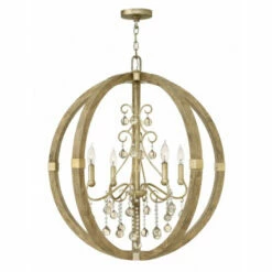 Discount 🎉 Hinkley Lighting Fredrick Ramond FR37235SLF Four Light Foyer Pendant Abingdon - One Size 😀