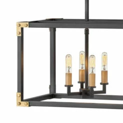 Outlet ❤️ Hinkley Lighting Hinkley Louis 8-Light Chandelier In Satin Black - Large ⭐ 6 Outlet ❤️ Hinkley Lighting Hinkley Louis 8-Light Chandelier In Satin Black - Large ⭐ -Hinkley Lighting Sales unnamed file 801