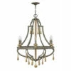Buy 😀 Hinkley Lighting Fredrick Ramond Cordoba 6-Light Chandelier In Distressed Iron 👍