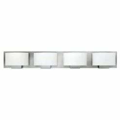 Buy 🛒 Hinkley Lighting Hinkley Mila 4-Light Vanity Light In Brushed Nickel 🔔