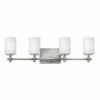 Discount 👏 Hinkley Lighting Hinkley Laurel 4-Light Vanity Light In Polished Nickel ✔️
