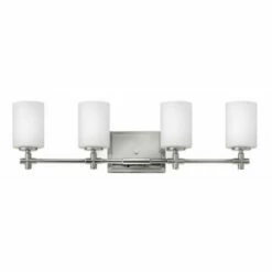Discount 👏 Hinkley Lighting Hinkley Laurel 4-Light Vanity Light In Polished Nickel ✔️