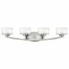 Best Pirce 🛒 Hinkley Lighting Hinkley Meridian 4-Light Vanity Light In Brushed Nickel 🤩