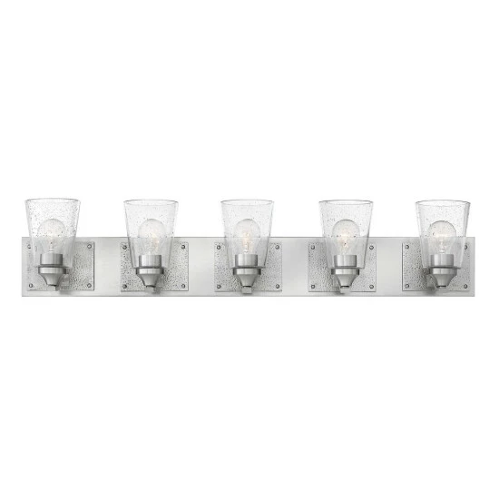 Promo ๐ Hinkley Lighting Hinkley Jackson 5-Light Vanity Light In Brushed Nickel ๐ 1 Promo ๐ Hinkley Lighting Hinkley Jackson 5-Light Vanity Light In Brushed Nickel ๐