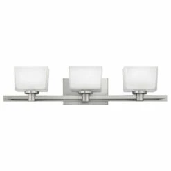 Deals 👏 Hinkley Lighting Hinkley Taylor 3-Light Vanity Light In Brushed Nickel 😉