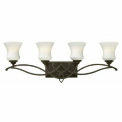 Deals 👍 Hinkley Lighting Hinkley Brooke 4-Light Vanity Light In Olde Bronze 🔥