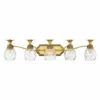 Hot Sale 🎁 Hinkley Lighting Hinkley Plantation 5-Light Vanity Light In Burnished Brass 🔥