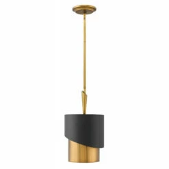 Hot Sale ⭐ Hinkley Lighting Fredrick Ramond FR34317HBR One Light Pendant Gigi Heritage Brass - One Size 🤩