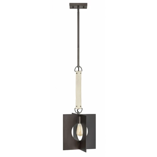 New 🎁 Hinkley Lighting Fredrick Ramond Ludlow 1-Light Pendant In Brushed Graphite 🤩 1 New 🎁 Hinkley Lighting Fredrick Ramond Ludlow 1-Light Pendant In Brushed Graphite 🤩
