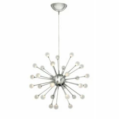 Top 10 🎉 Hinkley Lighting Fredrick Ramond Impulse 30-Light Chandelier In Polished Chrome ✔️