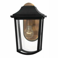 New 🔥 Hinkley Lighting Hinkley Burton 1-Light Outdoor Wall Mount In Black ⌛