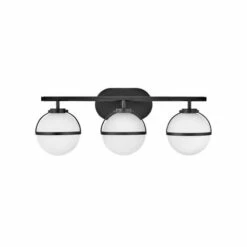 Flash Sale 😍 Hinkley Lighting Hinkley Hollis 3-Light Vanity In Black 🎁