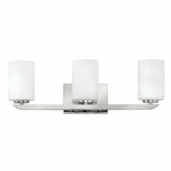 Outlet ⌛ Hinkley Lighting Hinkley Kyra 3-Light Vanity Light In Polished Nickel 👏