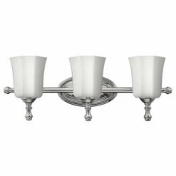 Discount 🤩 Hinkley Lighting Hinkley Shelly 3-Light Vanity Light In Chrome ⌛