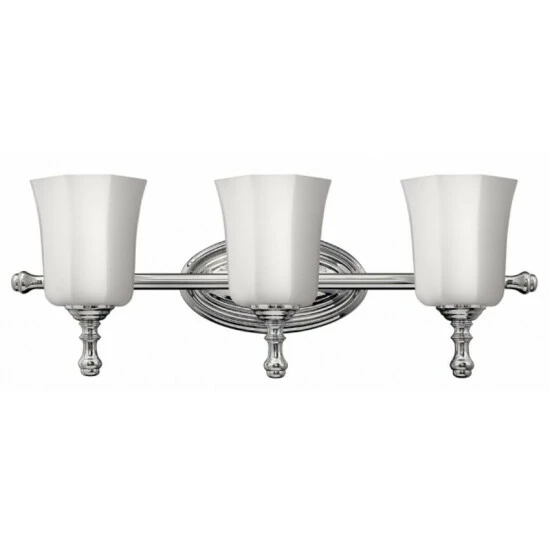 Discount 🤩 Hinkley Lighting Hinkley Shelly 3-Light Vanity Light In Chrome ⌛ 1 Discount 🤩 Hinkley Lighting Hinkley Shelly 3-Light Vanity Light In Chrome ⌛